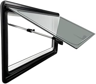 Caravan Seitenfenster, Wohnwagen Fenster, Push Fenster mit Fliegengitter, Ausstellfenster für RV…