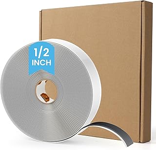 TAPEBEAR Butylschnur Schwarz 12mm x 9m, 3mm Dick Doppelseitiges Butyl Klebeband Wasserdichtes But…