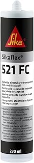 Sika – Kleb- und Dichtstoff – Sikaflex-521 FC Transparent – für innen und außen – UV-st…