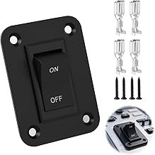 Ein Aus Schalter 12V KCD2-7 20A, 4 Poliger DPST Wippschalter Panel, Ein Aus Schalter 12 Volt Für…