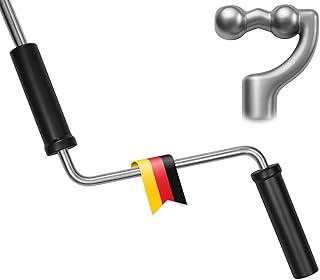 markiso Markisenkurbel 100 cm Verzinkt – Kurbel für Markise mit Kugelhaken/Kugelkopf – Kurbe…