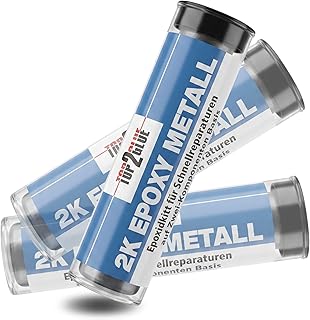 TOP2GLUE Wasserfeste 2k Epoxidharz Knete – 2K Epoxid Kitt für Schnellreparaturen – Kaltmetall – …