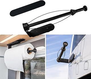 silwy® Magnetischer Küchenrollenhalter – Haftet ohne Bohren auf Metallflächen & Metall-Leist…