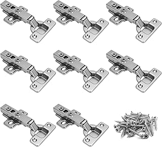 8 Stück Scharniere für Schranktüren Softclose Schrankscharnier Möbelscharniere 105 Grad Küch…