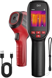 HIKMICRO D01 Wärmebildkamera, SuperIR 240 x 240 IR-Auflösung, SuperScene Smart Scene Recognitio…
