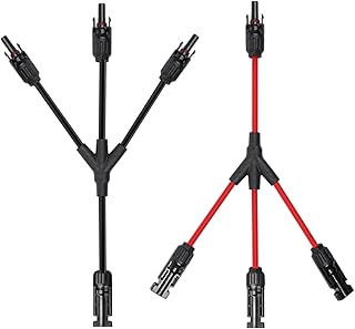 Solar Y Kabel 6mm², Y Stecker Solar Paar, Solarkabel Y Verteiler, PV Y Stecker Module Parallelsc…