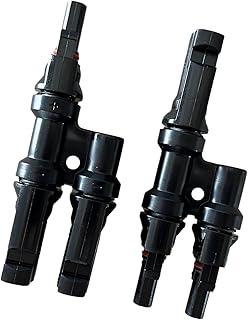 Kleines Kraftwerk MC4 Y Stecker – 2 Stück, Solar Verteiler zur Parallelschaltung von Solarmodu…