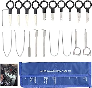 20 PCS Universal Autoradio Ausbauwerkzeug Set, Autoradio Ausbauwerkzeug, Professionelles Entriege…