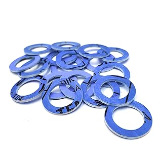 KKMSEALS Dichtungsringe Set Sanitär – Wasserhahn Dichtung 3/4” – Flachdichtung Gummi – Dichtun…