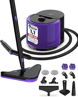 Motionflow PRO Dampfreiniger für alles – 1500W Hochdruck Steam Cleaner mit Edelstahlboiler für …