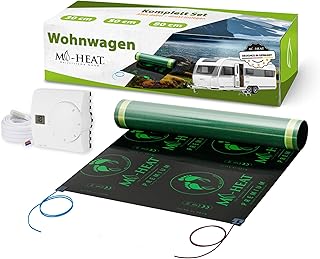 Mi-Heat Elektrische Heizung Camping Caravan 0,5×3,75m | als Ergänzung zur Truma Heizung | sorgt …