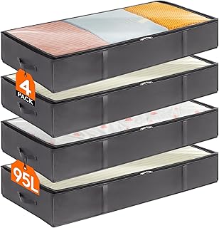 Lifewit Aufbewahrungstasche, Unterbettkommode, Transporttasche, Umzugstaschen, Aufbewahrungsbox m…