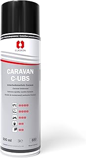 ELASKON C-UBS Caravan Unterbodenschutz Spray 500 ml/Korrosionsschutz Spray und Rostschutz Spray/U…