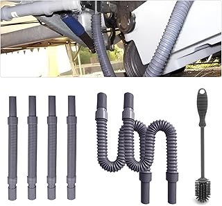 Abwasserschlauch Wohnmobil Set, Wasserschlauch Abwassertank für Van/Wohnmobil/Wohnwagen, 0.8 Met…