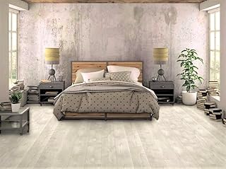 PVC Bodenbelag Vinylboden in hellem Holz Design, Zuschnitt (4m breit / 1m lang)