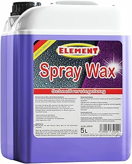 Element Sprühwachs Spray Wax 5L mit Abperleffekt | Synthetic Spray WAX | Autopflege für Glanz &…