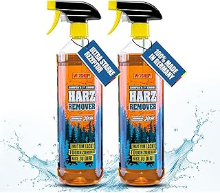 Harzentferner 1000 ml mit Xtra Skin Schutzfilm Harzentferner, Harzlöser für Wohnwagen, Wohnmobi…