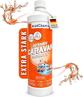 Bluecraft Caravan & Wohnmobil Reiniger Außen 1L Premium Konzentrat für Acryl- & Plexiglas & GFK…