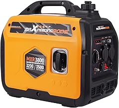 maXpeedingrods Inverter Stromerzeuger 3500W Superleise, Leicht und Mobil Benzin Notstromaggregat …