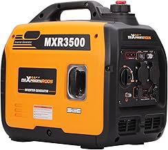 maXpeedingrods Inverter Stromerzeuger 3300W Stromgenerator Benzin Superleise 4 Takt mit USB und 2…