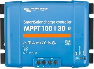Victron Energy SmartSolar MPPT Laderegler – Solar Laderegler (Bluetooth) – 100V 30 Amp 12/24-Volt