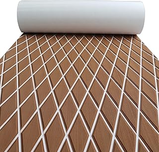 KXKZREN Eva-Schaum Boot Bodenbelag selbstklebend 6mm dick Anti-Rutsch Marine Bodenbelag Matte 238…