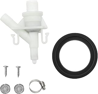 Spülventil für Wohnmobil, Toilettenventil für Wohnmobil, Ersatz-Set für wasserdichtes Wasserv…
