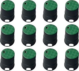 6″ Ventilbox Rund PP 12er-Set (Ø150 mm oben/Ø210 mm unten/Höhe 230 mm) Bodeneinbaudose Ventilk…
