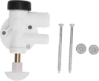 Wohnmobil Wasserventil Set, 385314349 WC Ventil Set, Auslaufsicherer Kunststoff Toiletten Wasserv…