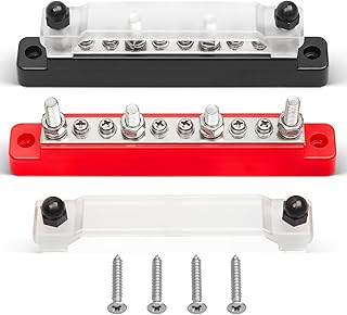 RED WOLF 150A Sammelschiene Verteilerblock 12V-48V DC für Auto Marine RV Wohnmobil Lkw Elektrik …