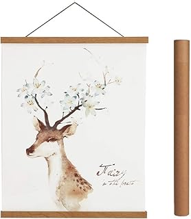 Posterleiste Posterschiene Poster, Magnet Magnetische Holz Poster Aufhänger Halter Rahmen Leiste…