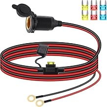 12V / 24V Zigarettenanzünder Steckdose Wasserdicht Marine Buchse 20A 14AWG 2.5mm² Verlängerung…