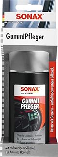 SONAX GummiPfleger mit Schwammapplikator (100 ml) | reinigt, pflegt & hält alle Gummiteile elast…