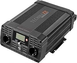 Technaxx KFZ Wechselrichter 12V auf 230V Reiner Sinus 2000W (4000W Spitze) – TÜV Rheinland zer…