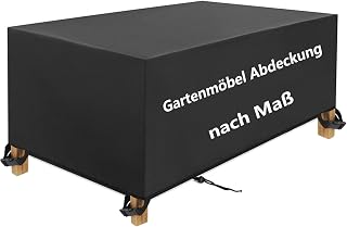 Gartenmöbel Abdeckung Nach Maß Wasserdicht Winterfest Rechteckig 600D Gartentisch Schutzhülle …