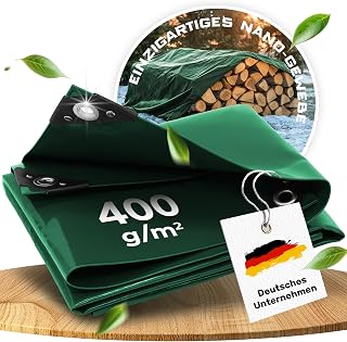 Premium Abdeckplane wasserdicht, Extrem Reißfest, Langlebig, UV-Beständig, patentierter Schutz …