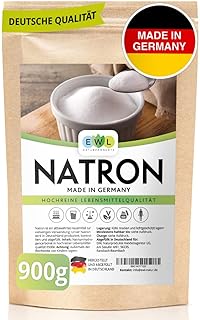 EWL Natron Pulver 900g | Baking Soda | Lebensmittelqualität | Hochrein | Deutsche Herstellung & …