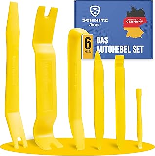 SCHMITZ.Tools Zierleistenkeile + Hebelwerkzeug Auto Set [6 Teile] Auto Demontage Werkzeuge Set – …