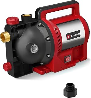Einhell Gartenpumpe GC-GP 1170 | 1100 W | 5 bar | 7000 l/h Fördermenge | 50 m Förderhöhe | Was…