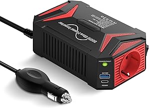 Reiner Sinus wechselrichter 12v auf 230v/BESTEK 300W stromwandler 12 auf 230/steckdose Auto Adapt…