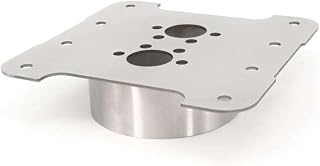 Autoterm Einbauflansch RUND für Standheizungen, für Böden 40mm, aus Edelstahl für Air, Planar…