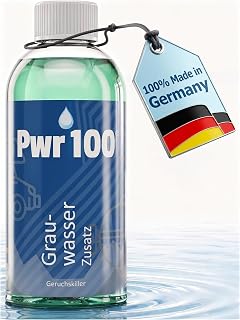 GRAUWASSER-ZUSATZ | für Wohnmobil & Wohnwagen, Geruchsneutralisierer Geruch entfernen statt übe…