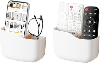 SUNFICON 2 Selbstklebende Fernbedienungshalter, Universal-Halterung für Media-Player, Controller…