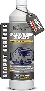 bio-chem Grauwassertank Zusatz Konzentrat 1L | Tank-Reiniger für Schmutzwasser-, Grauwasser- und…