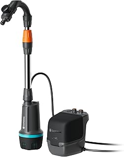 Gardena Akku-Regenfasspumpe 2600 Comfort 18V P4A solo: Bewässerungsintervalle, Leistungseinstell…
