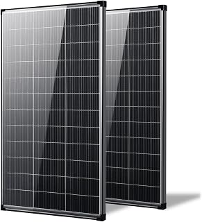Solarpanel 400W (2x200W) Bifazial Zonnepaneel 12V 18BB TopCon N-Typ A+ monokristalline Zelle, 25%…