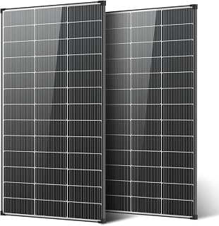 Solarpanel 400W (2x200W) Bifazial 12V N-Typ Zonnepaneel, 18BB TopCon A+ monokristalline Zelle, IP…