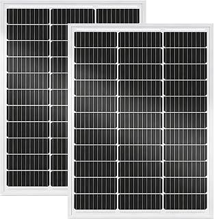 CHUBAN 160W Solarpanel mit Aluminiumrahmen 36V Solarmodul Camping (2 * 80W) | Monokristallines ET…