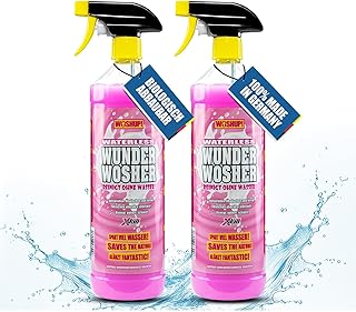 Waterless Wunder Wosher Auto Trockenreiniger Xtra Skin Schutzfilm 1000 ml Wasserlos Reinigen Auto…