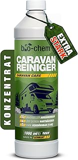 bio-chem Caravan Wohnmobil Reiniger Konzentrat 1L | Außen- und Dachreiniger für Wohnwagen | Foa…